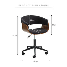 Load image into Gallery viewer, Lulu Office Chair Black
