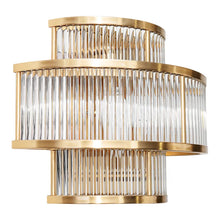 Load image into Gallery viewer, Bellinda Luxury Fontaine Wall Sconce - Brass
