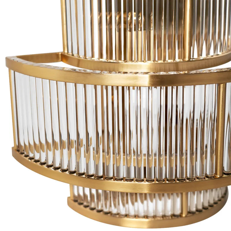 Bellinda Luxury Fontaine Wall Sconce - Brass – Silsan Decor