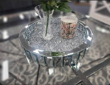 Load image into Gallery viewer, Royal Sparkling Silver Mirrored Tray - Decorative
