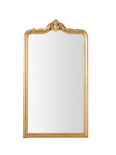 Load image into Gallery viewer, French Antique Arch Gold Full Length Mirror
