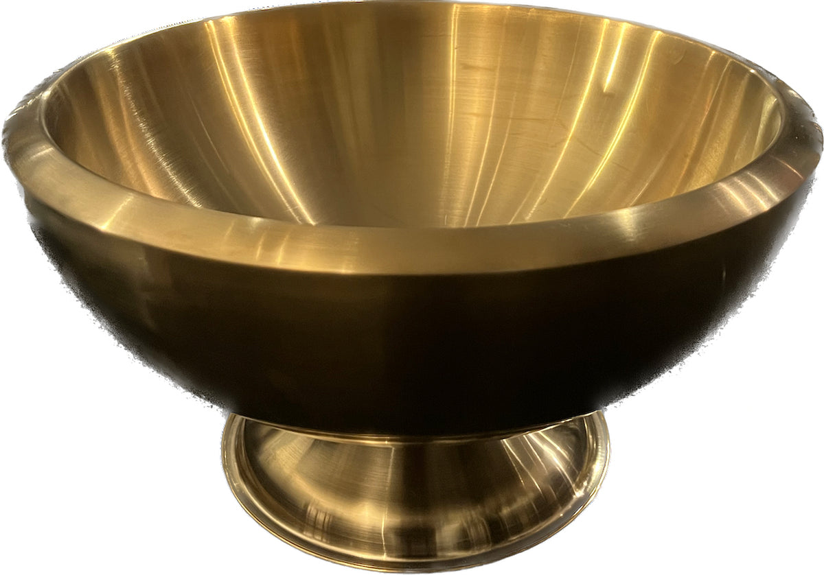 Urn Bowl Gold Vase - Decorative – Silsan Decor