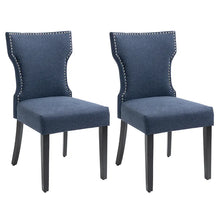 Load image into Gallery viewer, Geneva Dining Chair Set of 2 - Navy
