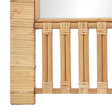 Load image into Gallery viewer, Ariel Woven 180cm Arch Mirror Natural

