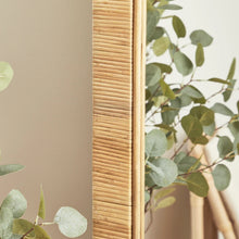Load image into Gallery viewer, Ariel Woven 180cm Arch Mirror Natural
