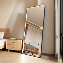 Load image into Gallery viewer, Luna 180cm Rectangle Front Illuminated Mirror Black
