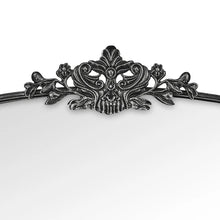 Load image into Gallery viewer, Abbey XL 180cm French Baroque Full Length Arch Mirror Black
