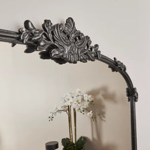 Load image into Gallery viewer, Abbey XL 180cm French Baroque Full Length Arch Mirror Black
