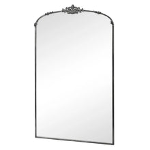 Load image into Gallery viewer, Abbey XL 180cm French Baroque Full Length Arch Mirror Black
