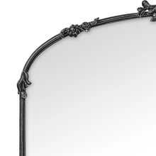Load image into Gallery viewer, Abbey XL 180cm French Baroque Full Length Arch Mirror Black
