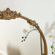 Load image into Gallery viewer, Abbey 80cm French Baroque Round Mirror Gold - SML
