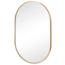 Load image into Gallery viewer, Zoe 90cm Oval Mirror Gold

