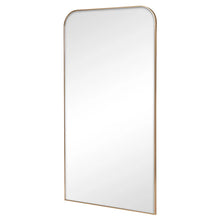 Load image into Gallery viewer, Ivy 165cm Rounded Mirror Gold
