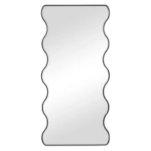 Load image into Gallery viewer, Wavy 165cm Full Length Mirror Black
