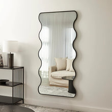 Load image into Gallery viewer, Wavy 165cm Full Length Mirror Black
