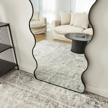 Load image into Gallery viewer, Wavy 165cm Full Length Mirror Black
