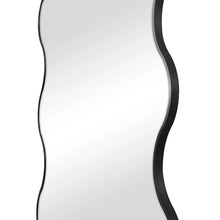 Load image into Gallery viewer, Wavy 165cm Full Length Mirror Black
