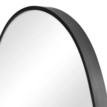 Load image into Gallery viewer, Kai 90cm Pebble Mirror Black
