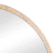 Load image into Gallery viewer, Oakleigh 85cm Arch Solid Oak Mirror Natural - SML
