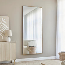 Load image into Gallery viewer, Oakleigh 180cm Rectangle Solid Oak Full Length Mirror Natural
