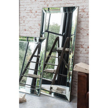 Load image into Gallery viewer, Modern Extra Large Full Length Silver Mirror 210x110 cm
