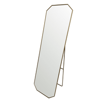 Load image into Gallery viewer, Metal Arch Gold Modern Full Length Standing Mirror
