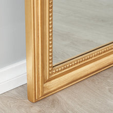 Load image into Gallery viewer, French Antique Arch Gold Full Length Mirror
