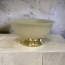 Load image into Gallery viewer, TNK Coated Bowl Gold Base Beige 33 cm
