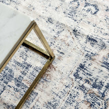Load image into Gallery viewer, Marble Top Gold Legs Large Coffee Table 120 cm
