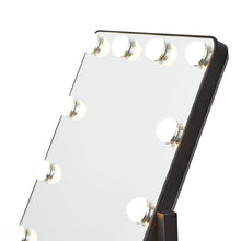 Load image into Gallery viewer, Celebrity LED Tabletop Vanity Mirror 60 cm Black
