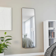 Load image into Gallery viewer, Elle 165cm Rectangle Standing Full Length Mirror Gunmetal Grey

