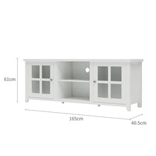 Load image into Gallery viewer, White Hamptons 165cm Entertainment TV Unit Cabinet Buffet - CSHWH
