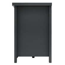 Load image into Gallery viewer, Black Hamptons 165cm Entertainment TV Unit Cabinet Buffet - CSHWH
