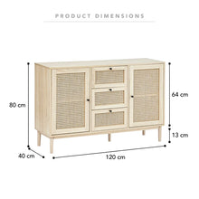 Load image into Gallery viewer, Sally Natural Rattan Sideboard - CSHWH
