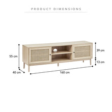 Load image into Gallery viewer, Sally Natural Rattan TV Unit - CSHWH
