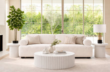 Load image into Gallery viewer, Muji 3-Seater Lounge-White Sofa/Couch
