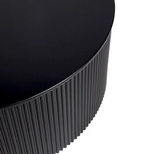 Load image into Gallery viewer, Manhattan Ribbed Round Coffee Table
