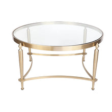 Load image into Gallery viewer, Jak Glass Coffee Table - Gold
