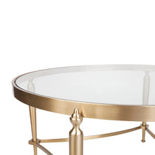 Load image into Gallery viewer, Jak Glass Coffee Table - Gold
