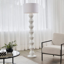 Load image into Gallery viewer, Abstract Floor Lamp - White
