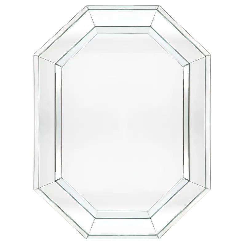 Geometric Modern Round Mirror - SML