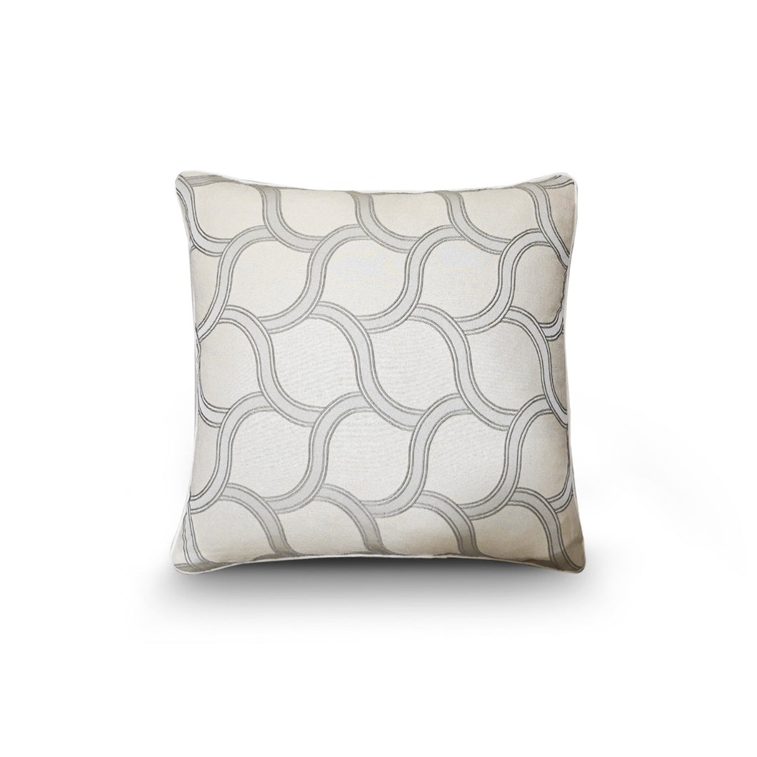 Contemporary Beige Cushion 55X55 CM