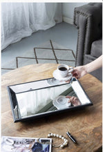 Load image into Gallery viewer, Antique Mirror Rectangular Tray - Decorative
