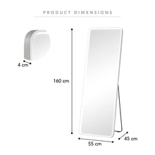 Load image into Gallery viewer, LED Standing Full Length Mirror 160 cm
