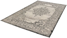 Load image into Gallery viewer, St Tropez Indoor/Outdoor Heritage Medallion Rug - Beige/Grey - 240x330cm
