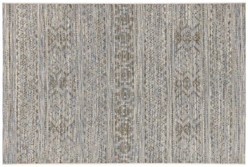 St Tropez Sabrina Distressed Rug - Cream/Blue - 200x290cm