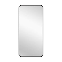 Load image into Gallery viewer, Rectangular Modern Black Full Length Large Metal Mirror 80x170 cm
