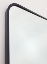 Load image into Gallery viewer, Black Rectange Metal Mirror 80x100 cm -SML
