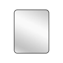 Load image into Gallery viewer, Black Rectange Metal Mirror 80x100 cm -SML
