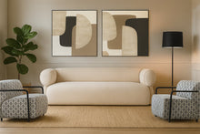 Load image into Gallery viewer, Luxa 4-Seater Lounge Beige Sofa/Couch
